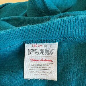 Size 10 Peanuts Pajama Set Hanna Anderson